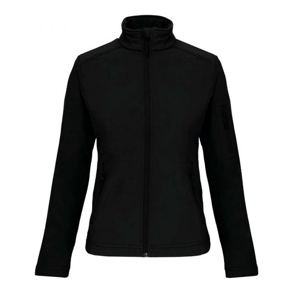 Veste softshell femme Kariban noir