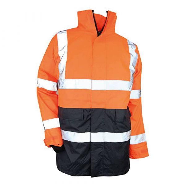 Kit de parkas haute-visibilité LMA PREVENTION version orange 2