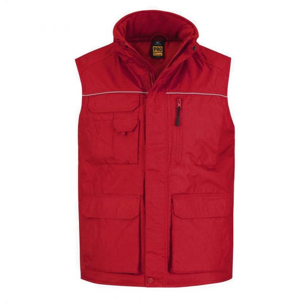 Parka Imbretex B&C Pro multipoche EXPERT PRO rouge