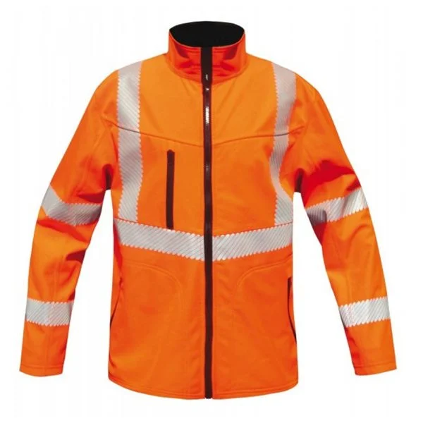 softshell-reversible-t2s-babylone-Orange-noir Softshell réversible T2S BABYLONE 3