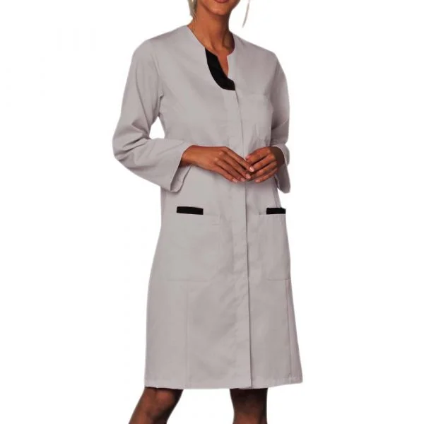 blouse-pour-femme-snv-lali-manches-reglables-gris Blouse pour femme SNV LALI manches réglables gris