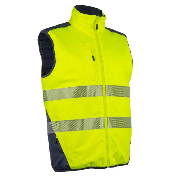 Bodywarmer HV Coverguard Yoru jaune