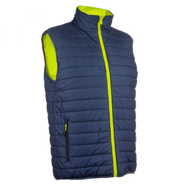 Bodywarmer HV Coverguard Yoru jaune reversible