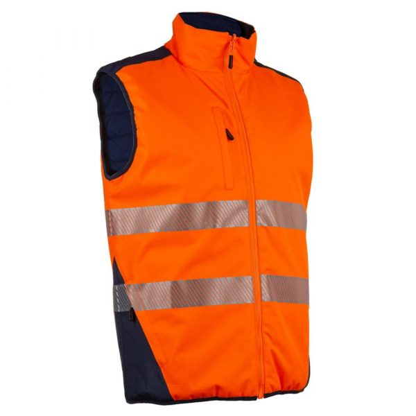 Bodywarmer HV Coverguard Yoru orange