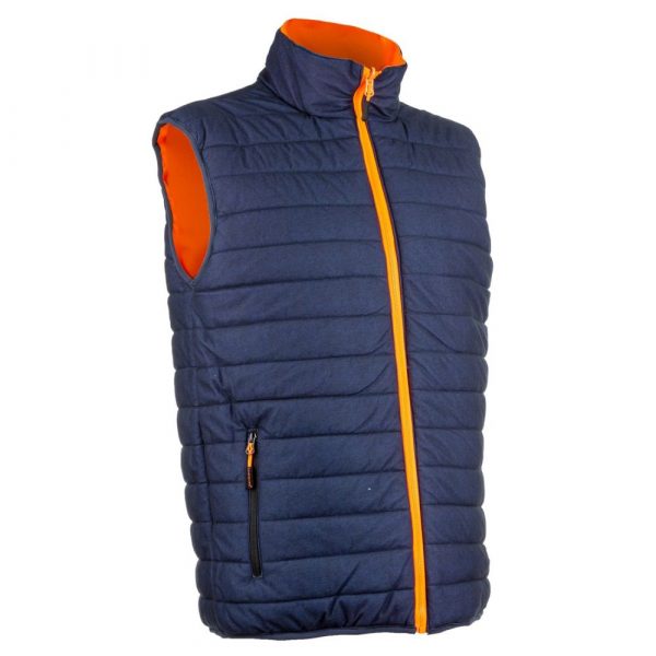 Bodywarmer HV Coverguard Yoru orange réversible