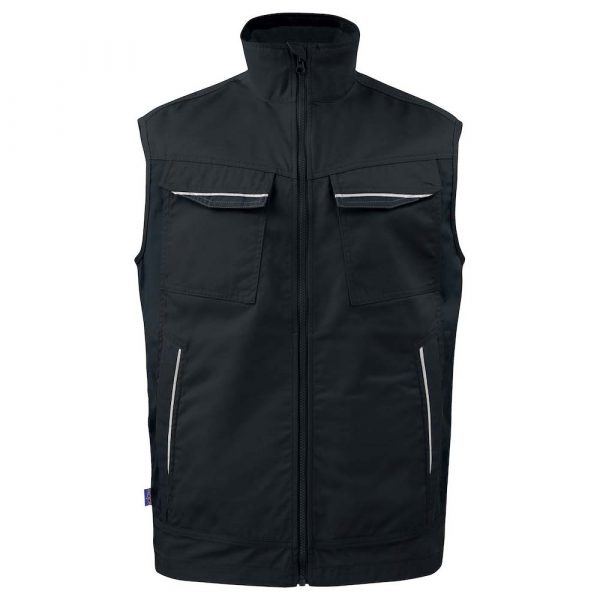 GILET CONTRASTÉ PRIO noir