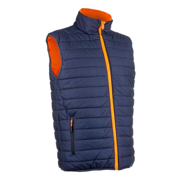 Gilet Coverguard YORU orange bleu marine