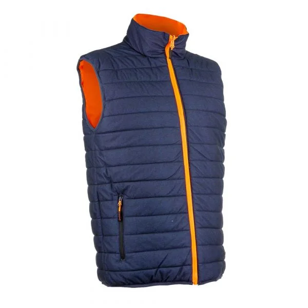 Gilet Coverguard YORU orange bleu marine
