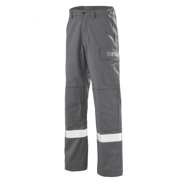 PANTALON CEPOVETT ATEX REFLECT 350 AVEC POCHES GENOUX gris