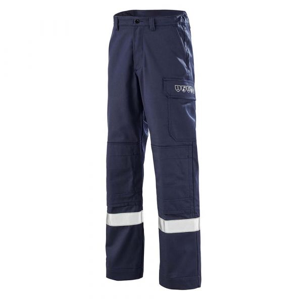 PANTALON CEPOVETT ATEX REFLECT 350 AVEC POCHES GENOUX marine