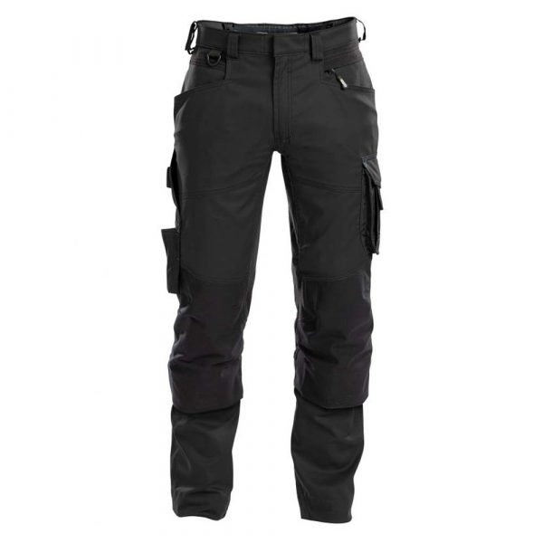 Pantalon de travail DASSY avec stretch et poches genoux DYNAX noir
