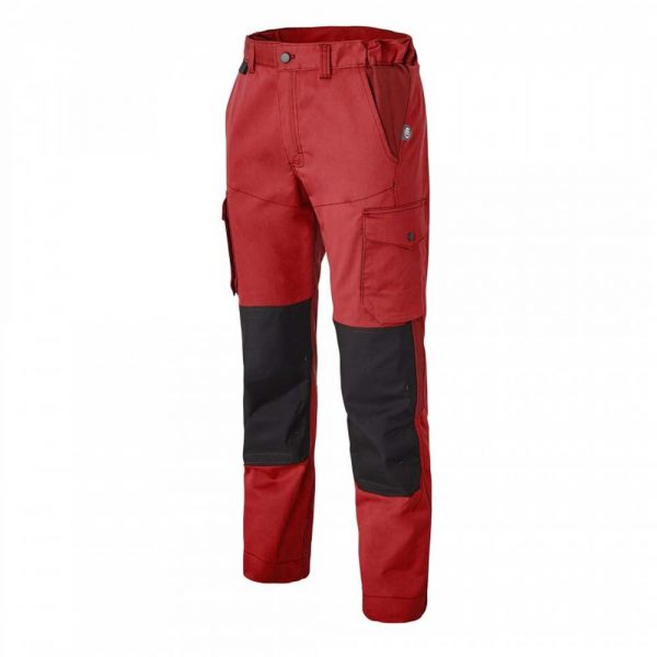 Pantalon genouillères MOLINEL Overmax rouge