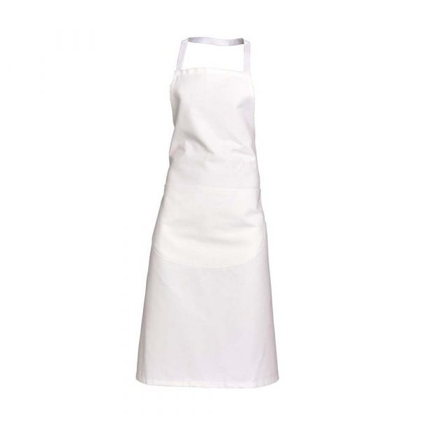 Tablier de cuisine SNV VALET SANS POCHE blanc