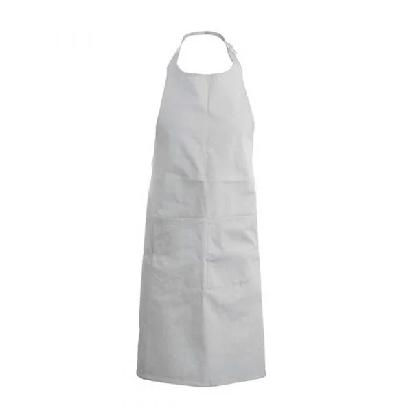 tablier-kariban-coton-avec-poche-blanc Tablier KARIBAN coton avec poche blanc