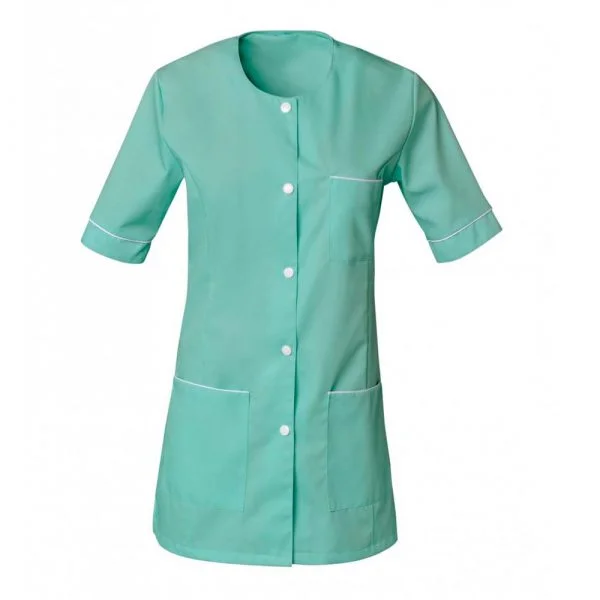 tunique-femme-snv-taylor-manches-courtes-vert-nil Tunique femme SNV TAYLOR Manches courtes vert nil
