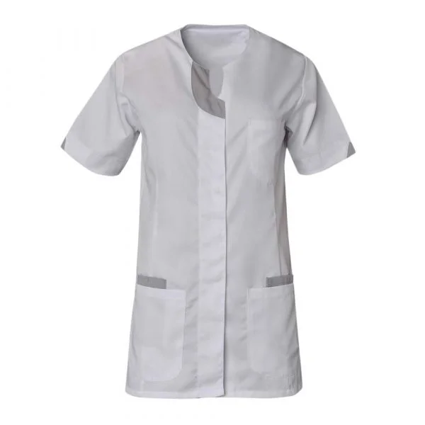 Tunique pour femme SNV LILA Manches Courtes blanc