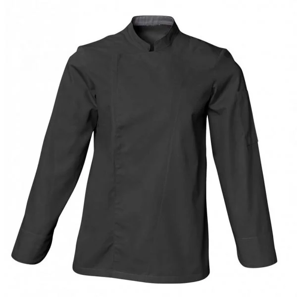 veste-de-cuisine-snv-cookie-ml-noir Veste de cuisine SNV COOKIE ML noir