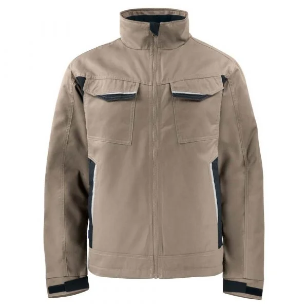 VESTE DE SERVICE PRIO CONTRASTEE DOUBLEE beige