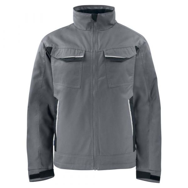 VESTE DE SERVICE PRIO CONTRASTEE DOUBLEE gris