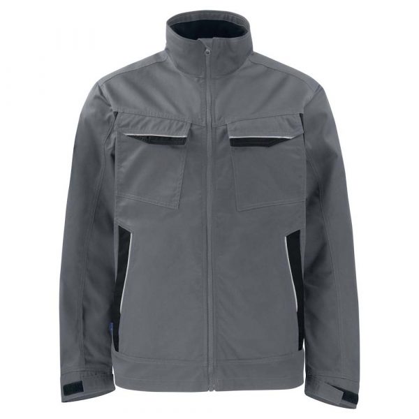 VESTE DE SERVICE PRIO CONTRASTEE gris