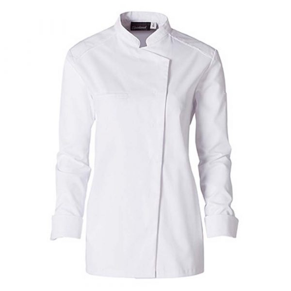 Veste de cuisine Molinel Néospirit Femme manches longues blanc