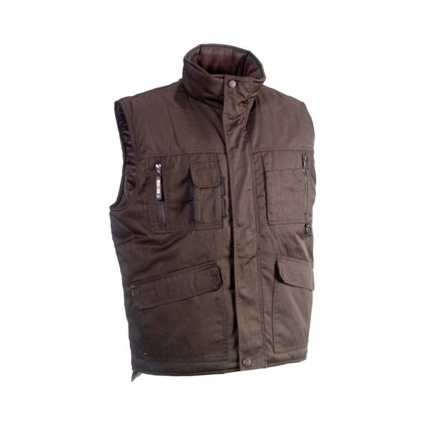 Gilet HEROCK Donar marron