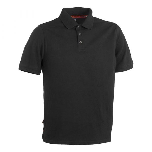 Polo manches courtes HEROCK Levi noir