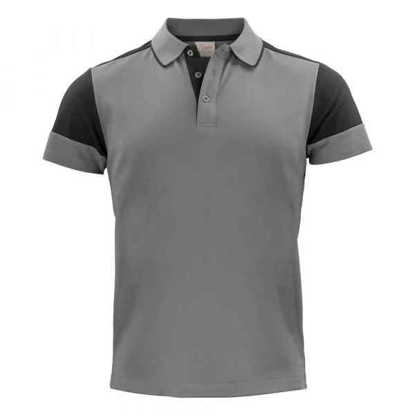 polo-printer-prime-gris-acier Polo PRINTER Prime gris acier