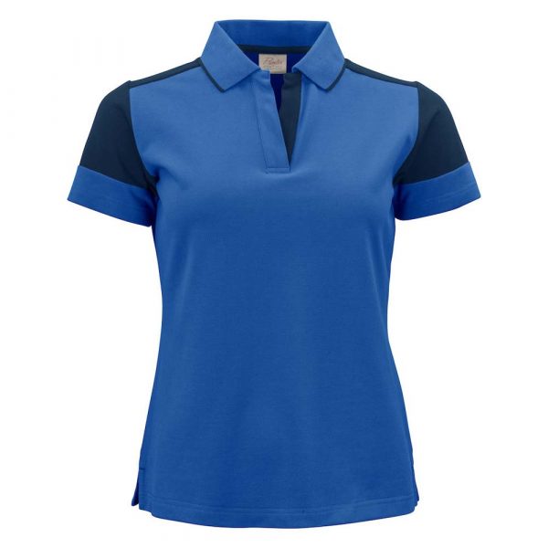 Polo PRINTER Prime Lady bleu