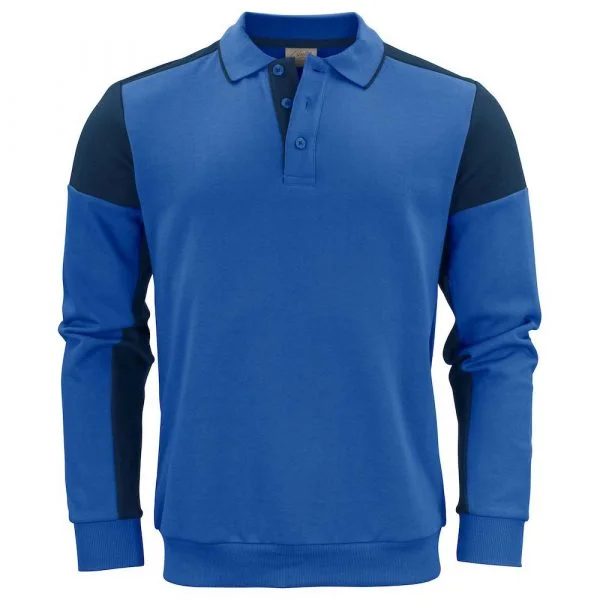 polosweater-printer-prime-bleu Polosweater PRINTER Prime bleu