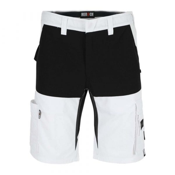 Shorts HEROCK Hespar blanc-noir