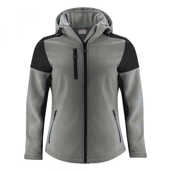 Softshell PRINTER Prime Lady gris-acier