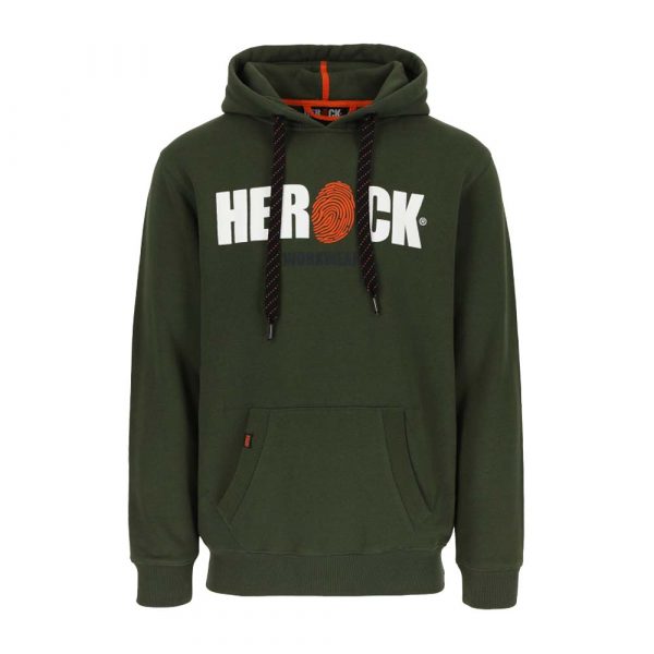 Sweater avec capuche HEROCK Hero kaki-foncé