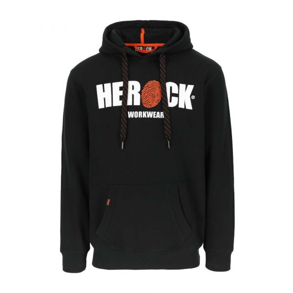 Sweater avec capuche HEROCK Hero noir