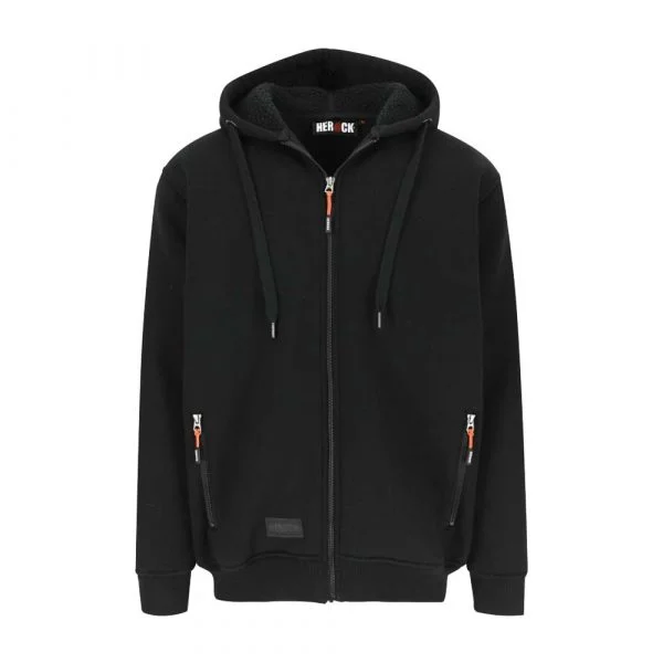 Sweater avec capuche HEROCK Otis noir