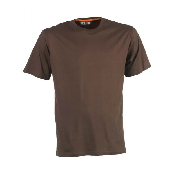 Tee-shirt Manches courtes HEROCK Argo marron