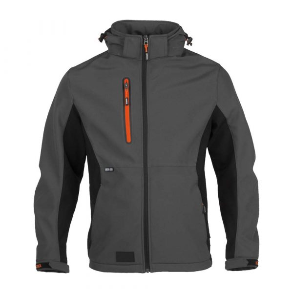 Veste Softshell HEROCK Trystan anthracite-noir