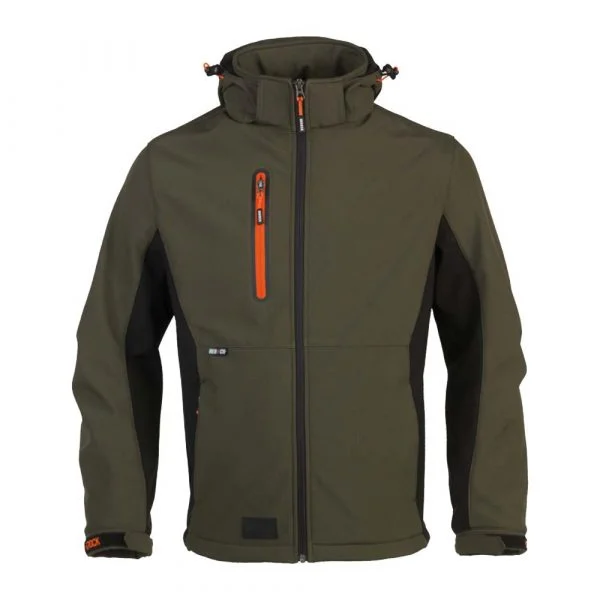 veste-softshell-herock-trystan-kaki-fonce Veste Softshell HEROCK Trystan kaki-foncé
