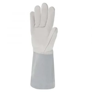 Gant Tout Fleur De Bovin SINGER Manchette Croûte de 15 Cm (lot de 10 paires)