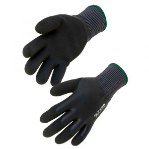 Gants Nylon SINGER Enduits Latex Double Couche doublé Acrylique (lot de 5 paires)