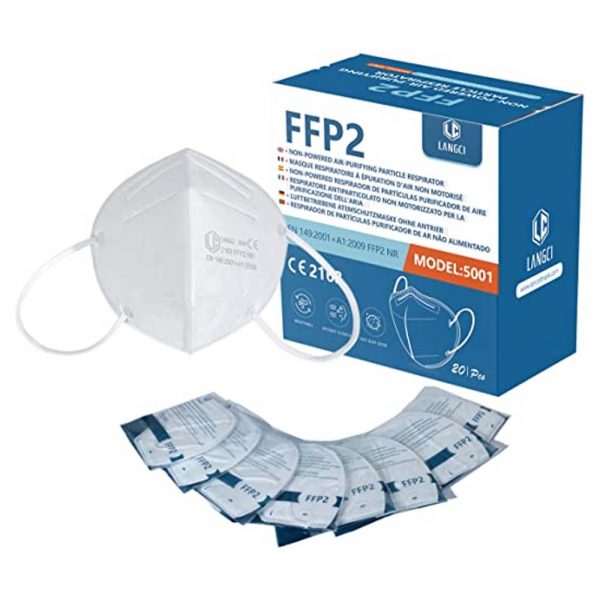 Masque FFP2 2sGlobal LANGCI (boîte de 50 masques)