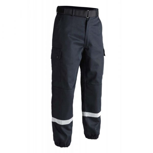 Pantalon T.O.E F2 bandes rétro-réfléchissantes marine