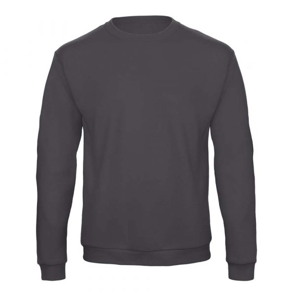 Sweat-shirt col rond B&C ID.202 anthracite