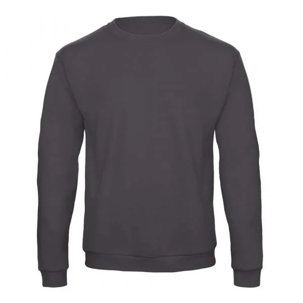 Sweat-shirt col rond B&C ID.202 anthracite
