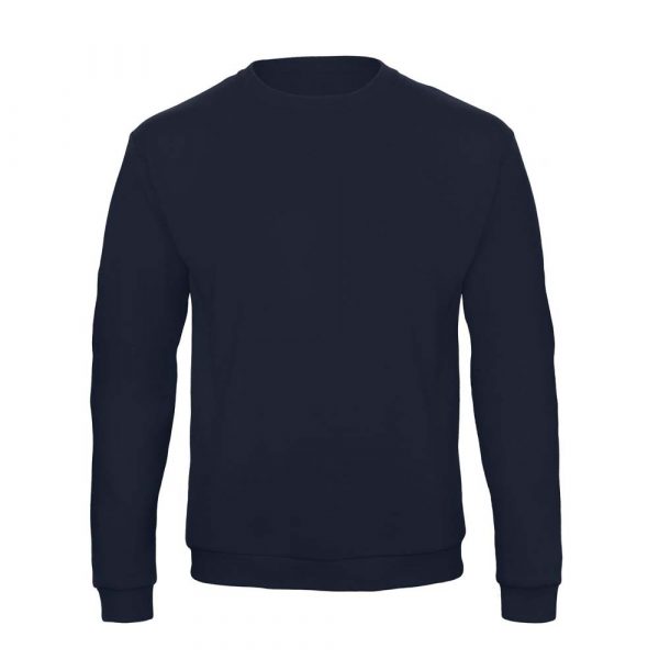 Sweat-shirt col rond B&C ID.202 marine