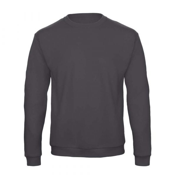 Sweat-shirt col rond B&C ID.202 noir