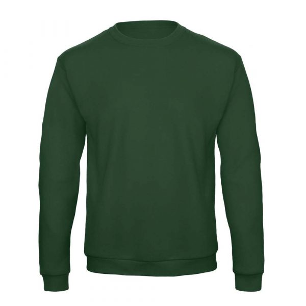 Sweat-shirt col rond B&C ID.202 vert