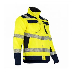 Veste col montant bicolore LMA Réflexion