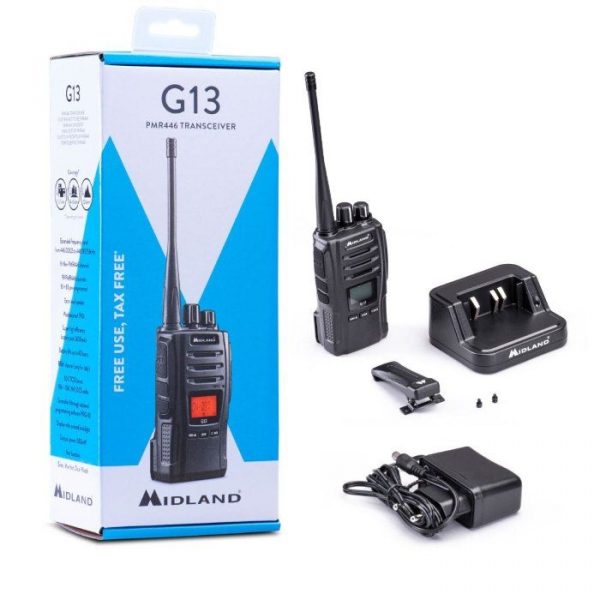 Talkie-walkie Midland G13 packaging