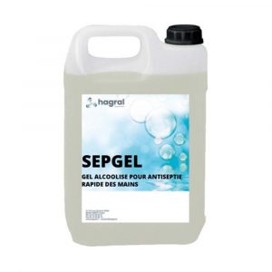 Gel désinfectant sans rinçage 5L SEPGEL